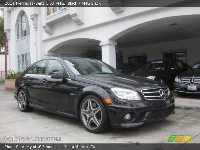 2011 Mercedes-Benz C 63 AMG in Black