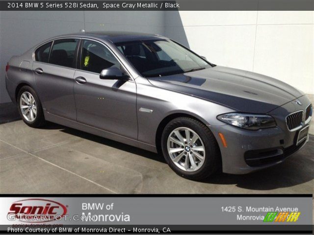 2014 BMW 5 Series 528i Sedan in Space Gray Metallic