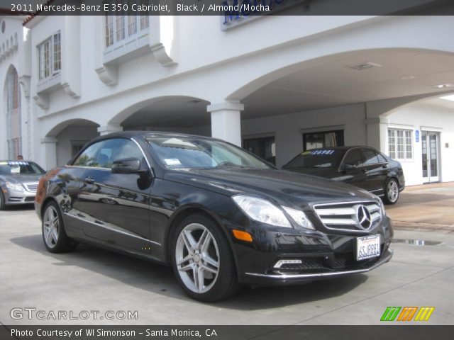 2011 Mercedes-Benz E 350 Cabriolet in Black