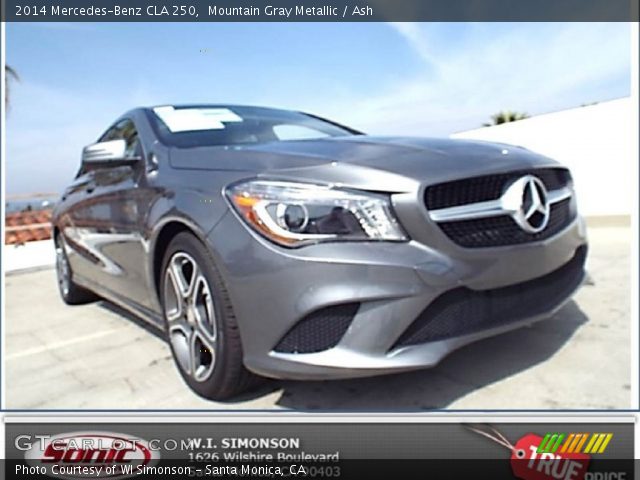 2014 Mercedes-Benz CLA 250 in Mountain Gray Metallic