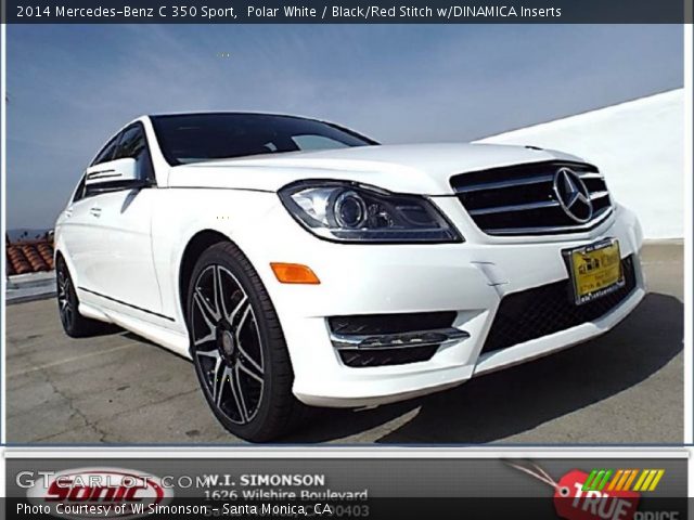 2014 Mercedes-Benz C 350 Sport in Polar White