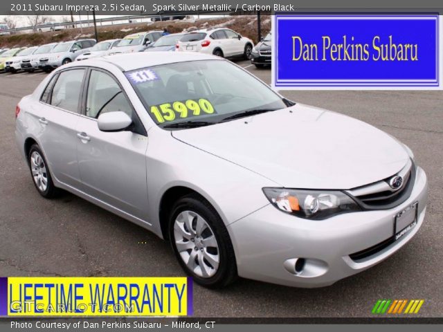2011 Subaru Impreza 2.5i Sedan in Spark Silver Metallic