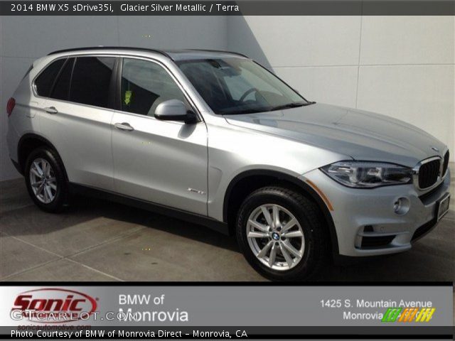 2014 BMW X5 sDrive35i in Glacier Silver Metallic