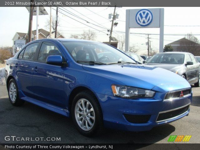 2012 Mitsubishi Lancer SE AWD in Octane Blue Pearl