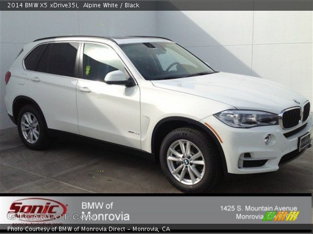 2014 BMW X5 xDrive35i in Alpine White