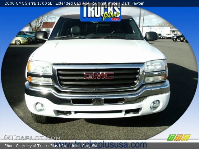 2006 GMC Sierra 1500 SLT Extended Cab 4x4 in Summit White