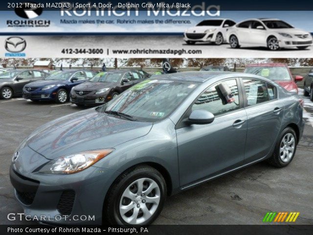 2012 Mazda MAZDA3 i Sport 4 Door in Dolphin Gray Mica