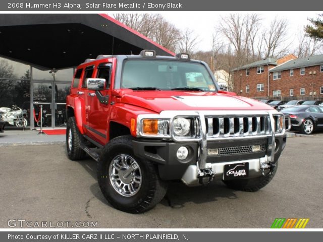 2008 Hummer H3 Alpha in Solar Flare Metallic