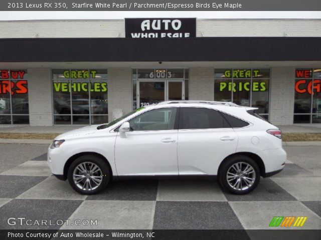 2013 Lexus RX 350 in Starfire White Pearl