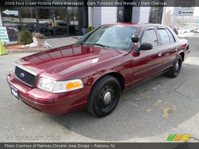 2009 Ford Crown Victoria Police Interceptor in Dark Toreador Red Metallic