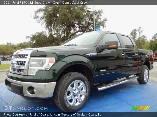 2014 Ford F150 XLT SuperCrew in Green Gem