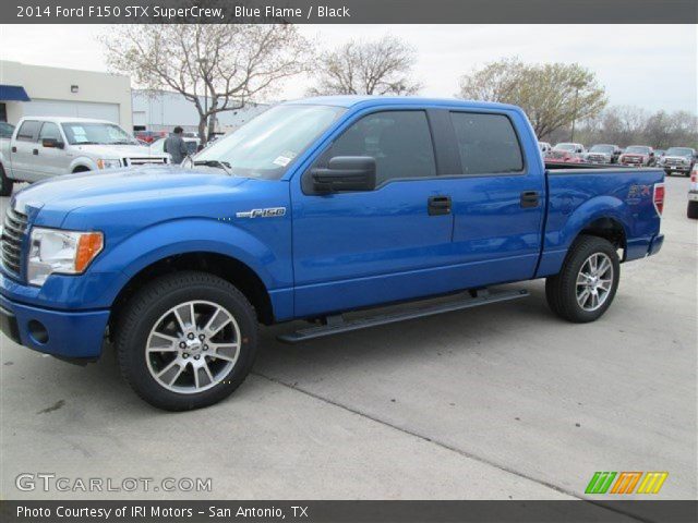 2014 Ford F150 STX SuperCrew in Blue Flame