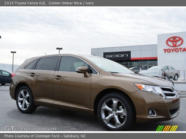 2014 Toyota Venza XLE in Golden Umber Mica