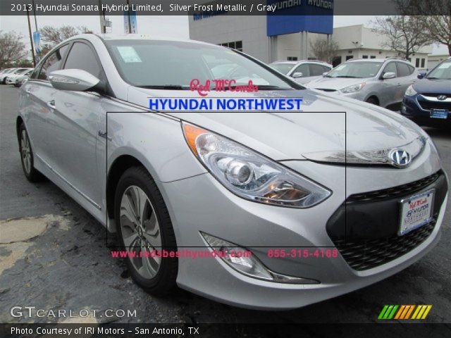 2013 Hyundai Sonata Hybrid Limited in Silver Frost Metallic