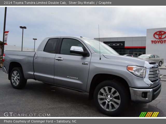 2014 Toyota Tundra Limited Double Cab in Silver Sky Metallic