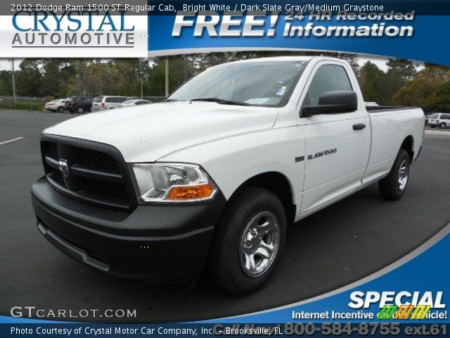 2012 Dodge Ram 1500 ST Regular Cab in Bright White