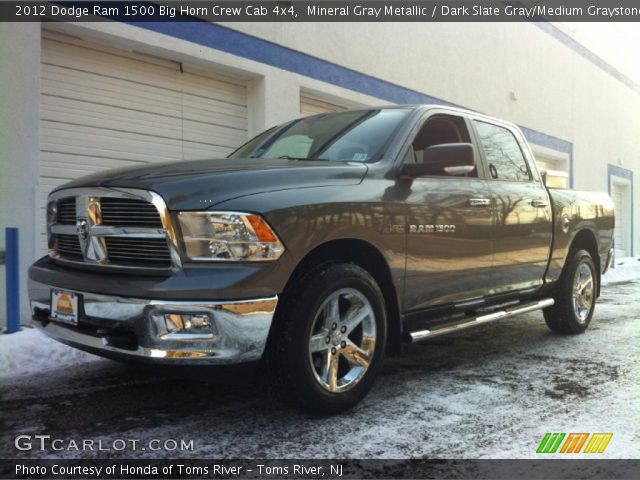 2012 Dodge Ram 1500 Big Horn Crew Cab 4x4 in Mineral Gray Metallic