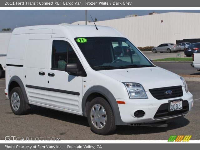 2011 Ford Transit Connect XLT Cargo Van in Frozen White