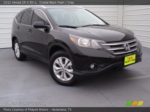 2012 Honda CR-V EX-L in Crystal Black Pearl