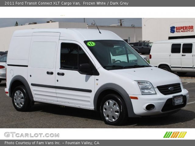 2011 Ford Transit Connect XLT Cargo Van in Frozen White