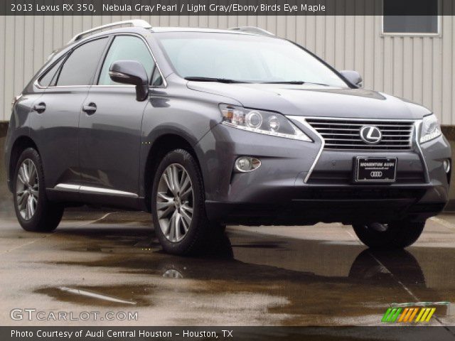 2013 Lexus RX 350 in Nebula Gray Pearl