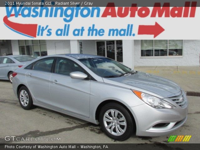2011 Hyundai Sonata GLS in Radiant Silver