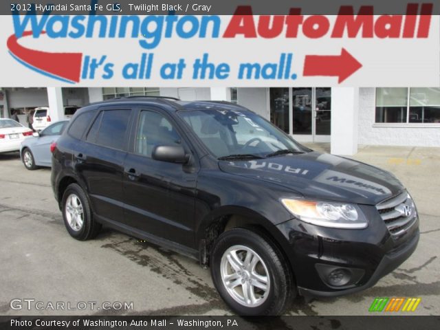 2012 Hyundai Santa Fe GLS in Twilight Black