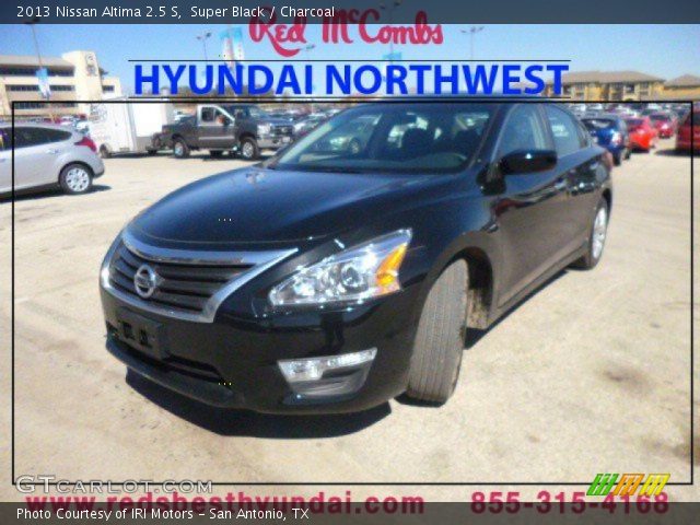 2013 Nissan Altima 2.5 S in Super Black