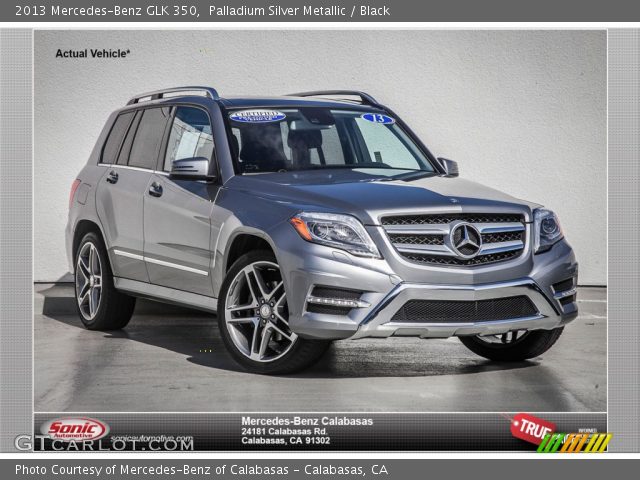 2013 Mercedes-Benz GLK 350 in Palladium Silver Metallic