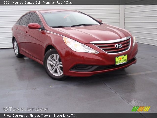 2014 Hyundai Sonata GLS in Venetian Red