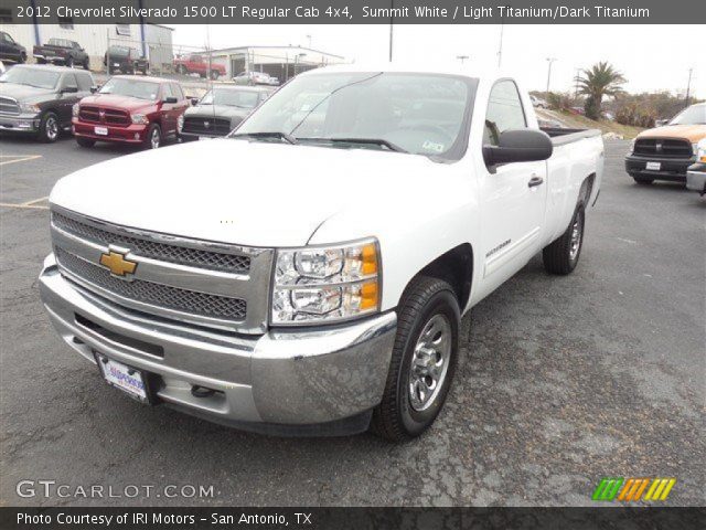 2012 Chevrolet Silverado 1500 LT Regular Cab 4x4 in Summit White