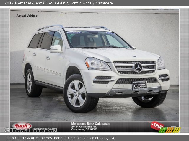 2012 Mercedes-Benz GL 450 4Matic in Arctic White