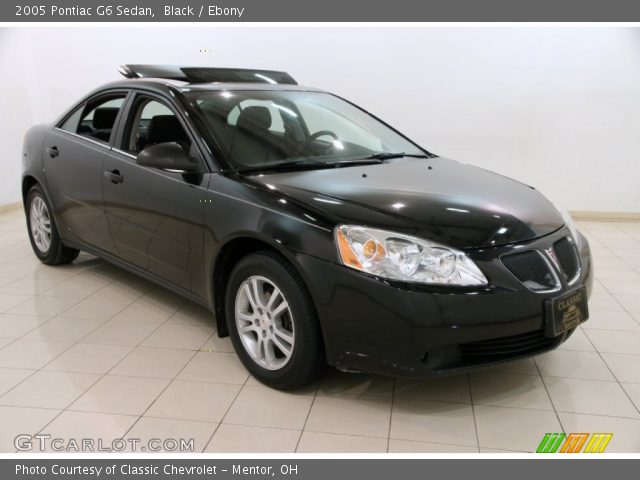 2005 Pontiac G6 Sedan in Black