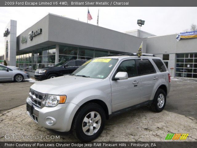 2009 Ford Escape Limited V6 4WD in Brilliant Silver Metallic