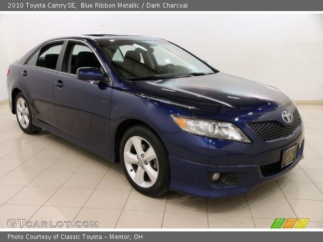 2010 Toyota Camry SE in Blue Ribbon Metallic