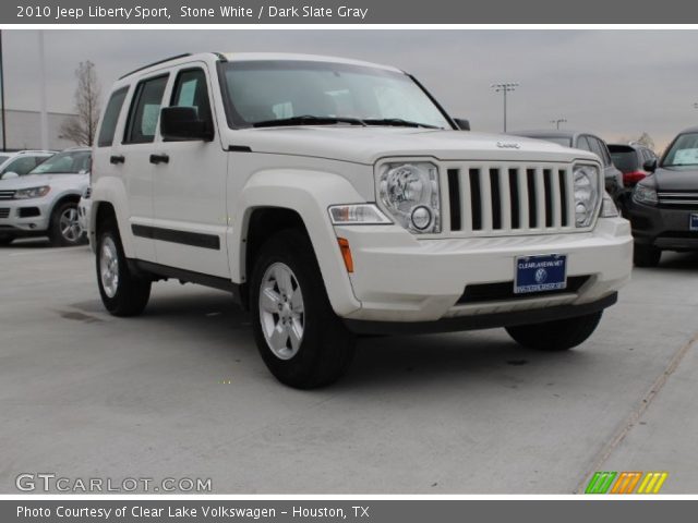 2010 Jeep Liberty Sport in Stone White