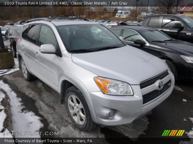 2009 Toyota RAV4 Limited V6 4WD in Classic Silver Metallic