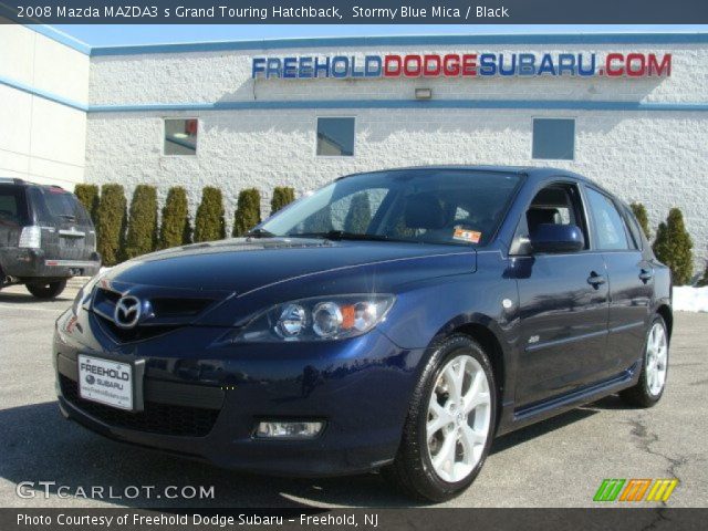 2008 Mazda MAZDA3 s Grand Touring Hatchback in Stormy Blue Mica