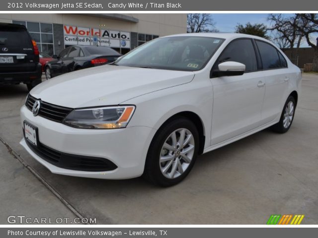 2012 Volkswagen Jetta SE Sedan in Candy White