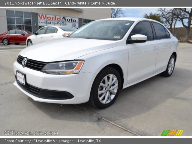 2011 Volkswagen Jetta SE Sedan in Candy White