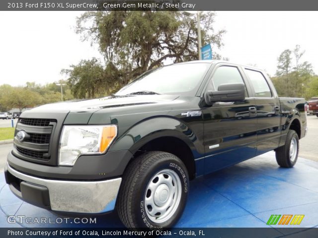 2013 Ford F150 XL SuperCrew in Green Gem Metallic
