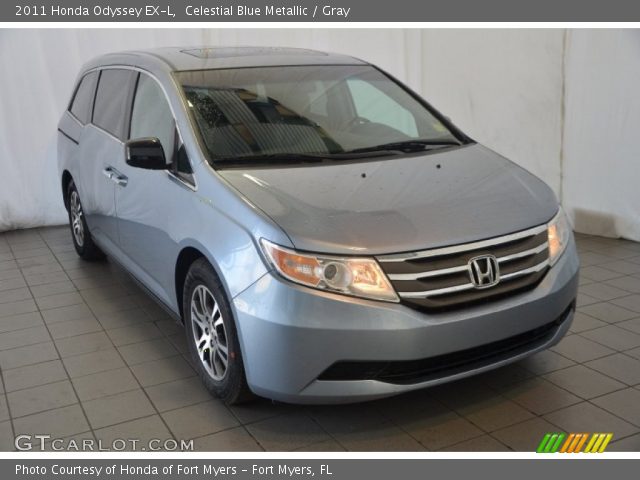 2011 Honda Odyssey EX-L in Celestial Blue Metallic