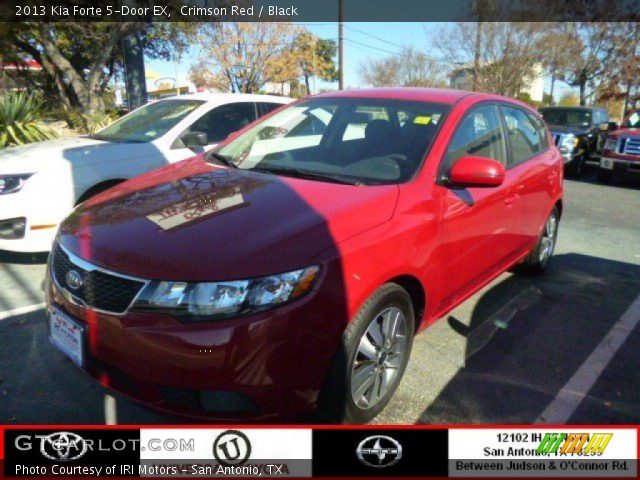 2013 Kia Forte 5-Door EX in Crimson Red