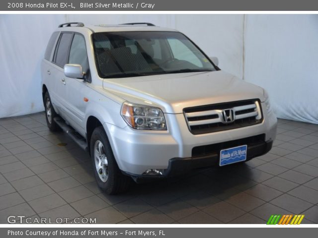 2008 Honda Pilot EX-L in Billet Silver Metallic