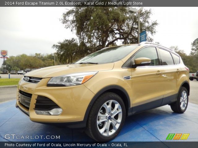 2014 Ford Escape Titanium 2.0L EcoBoost in Karat Gold