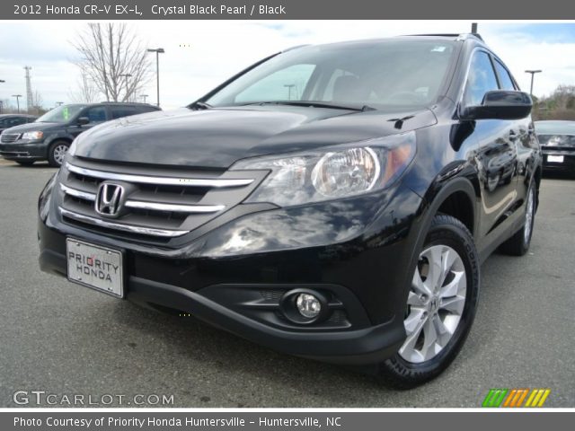 2012 Honda CR-V EX-L in Crystal Black Pearl