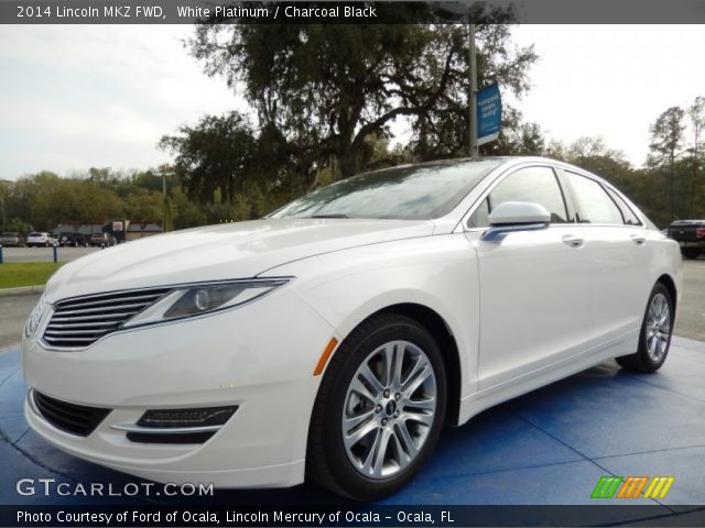 2014 Lincoln MKZ FWD in White Platinum