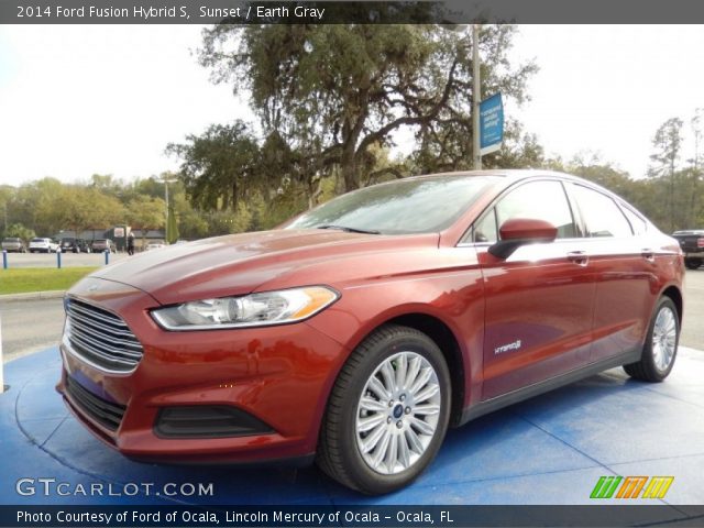 2014 Ford Fusion Hybrid S in Sunset