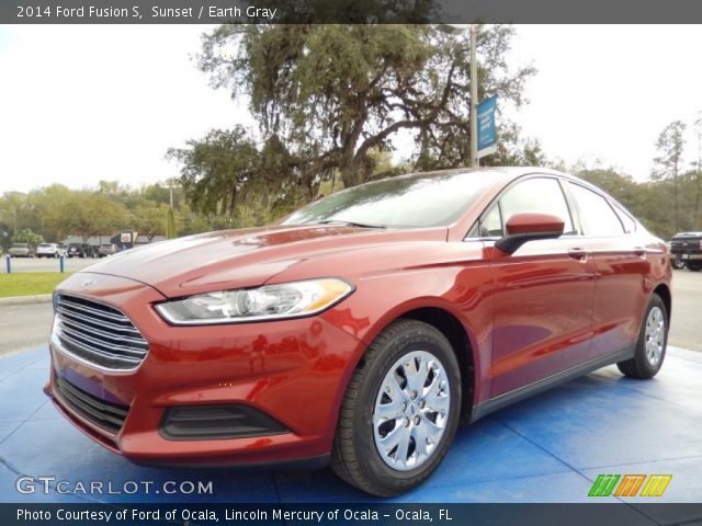 2014 Ford Fusion S in Sunset