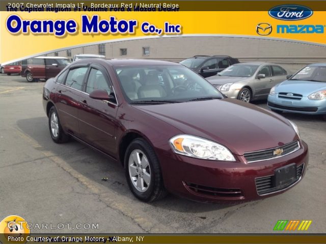 2007 Chevrolet Impala LT in Bordeaux Red